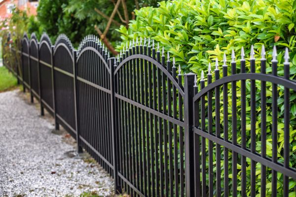 Iron Fence Pressure Washing